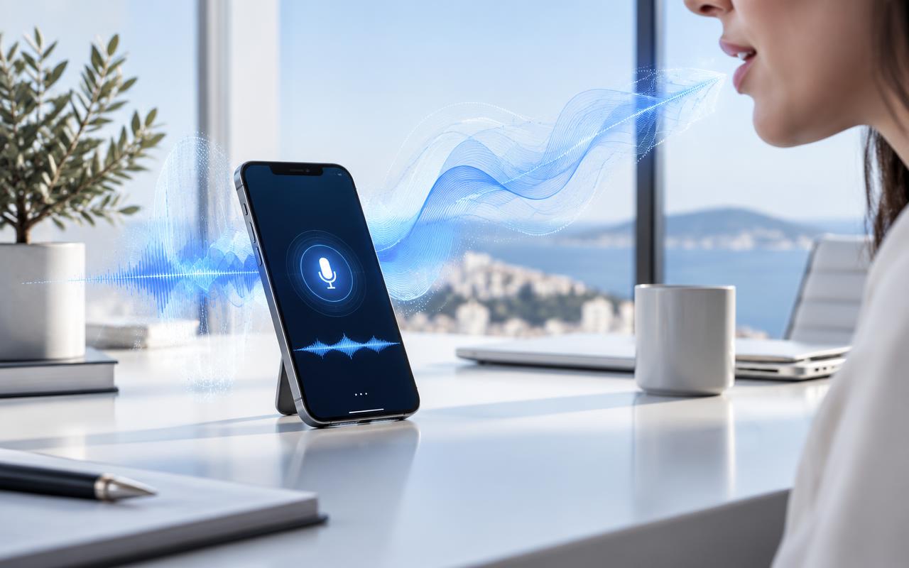 Επαγγελματική φωνητική συνομιλία με AI Voice Agent στα Ελληνικά